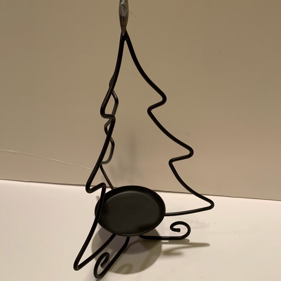 LONGABERGER WR IRON CHRISTMAS TREE CANDLE HOLDER - Picture 4 of 9